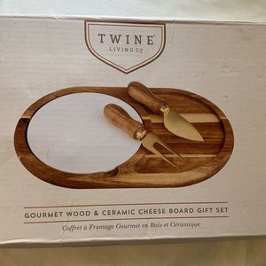 Twine Living Co Cheese Board Set
